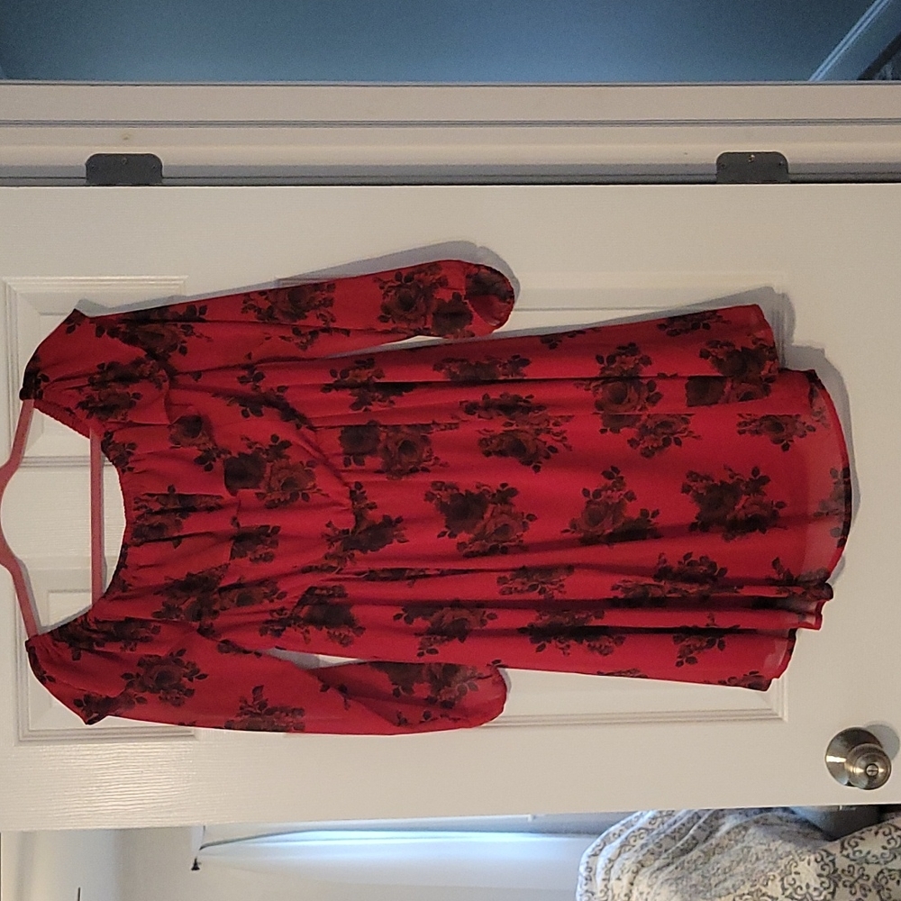 Torrid off the shoulder dress